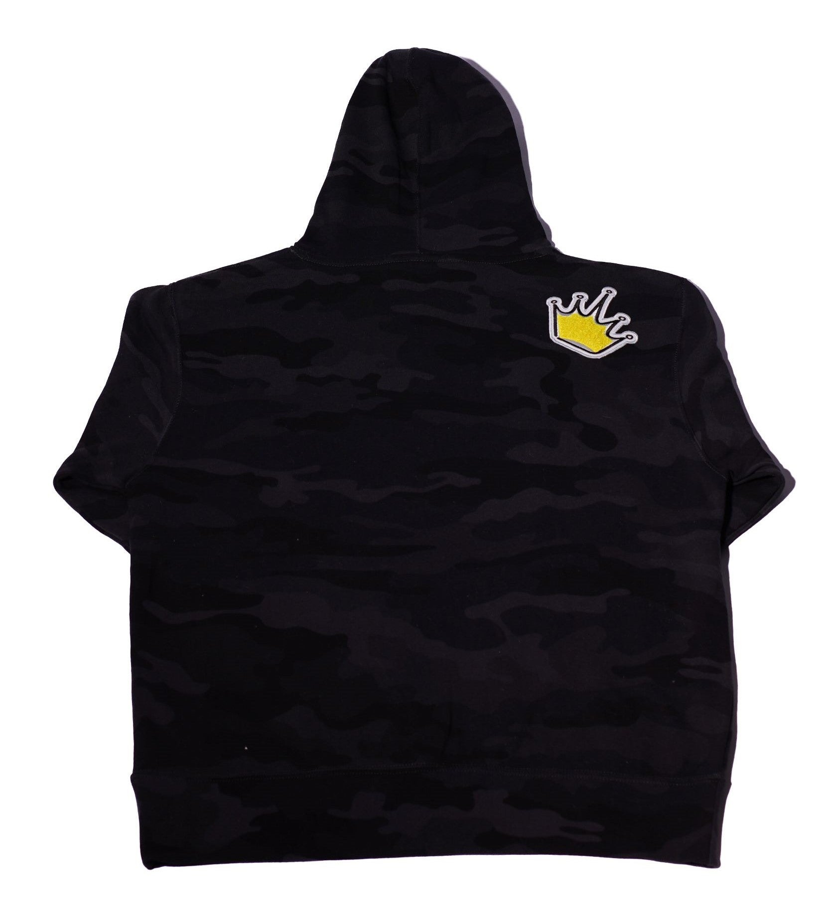 Black Queen Hoodie - Black Camo