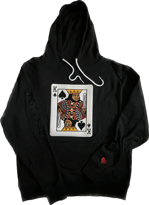 Black King Hoodie - Black