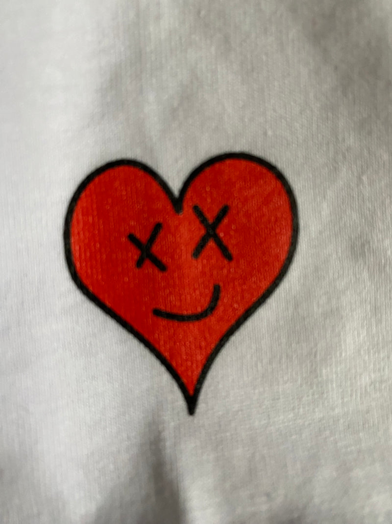 Distressed Black King - Hearts (W)