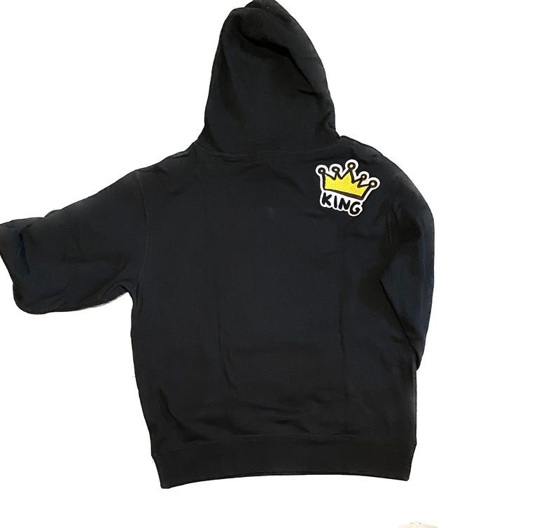 Black King Hoodie - Black